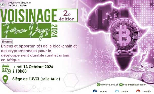 L'Université Virtuelle de Côte d'Ivoire organise les Voisinages Forum Days